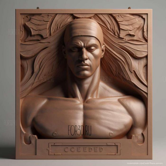 Creed II movie 3 stl model for CNC